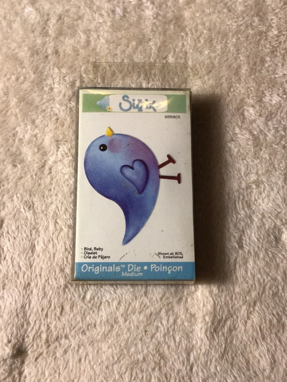 Sizzix Medium Bird Baby Die